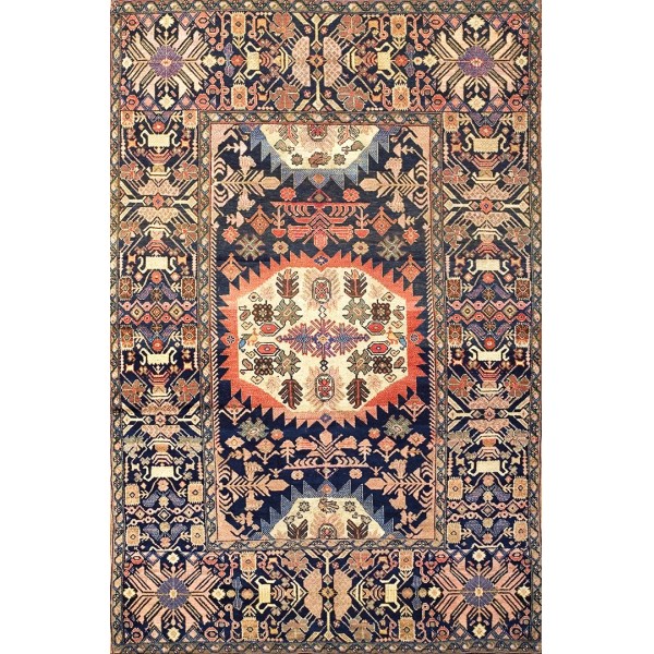 19th Century Persian Farahan Carpet 