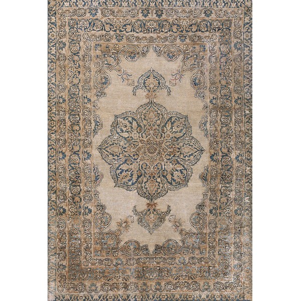 Late 19th Century S.E. Persian Kirman Lavar Carpet