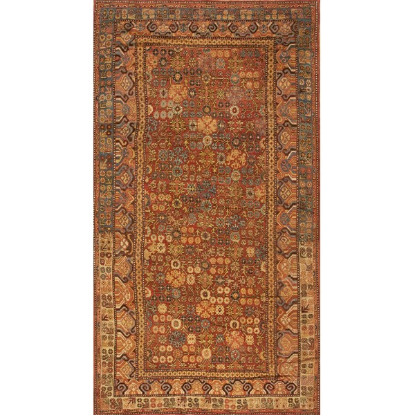 Late 18th Century Central Asian Khotan Carpet 
