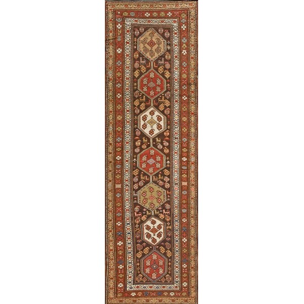Early 20th Century W. Persian Kurdish Runner Carpet