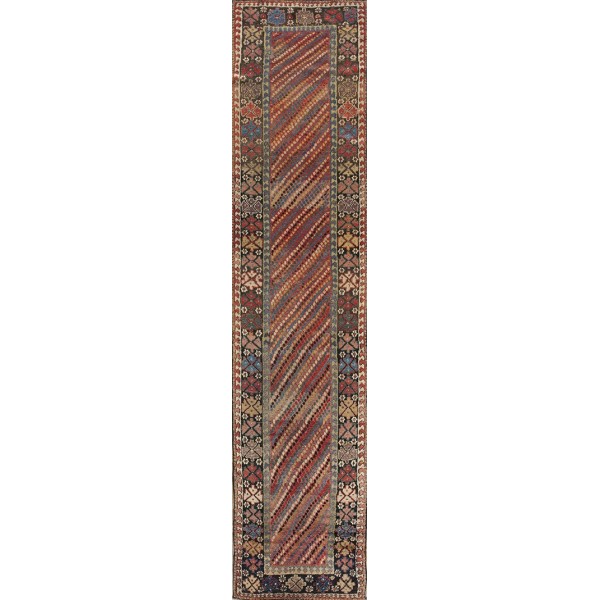 19th Century W. Persian Kurdish Carpet