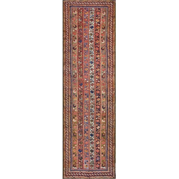 Early 20th Century W. Persian Kurdish Runner Carpet