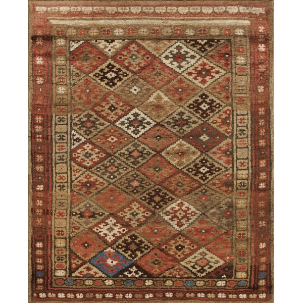Early 20th Century W. Persian Kurdish Carpet