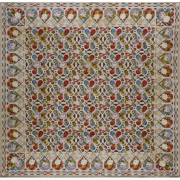 19th Century English Needlepoint Carpet