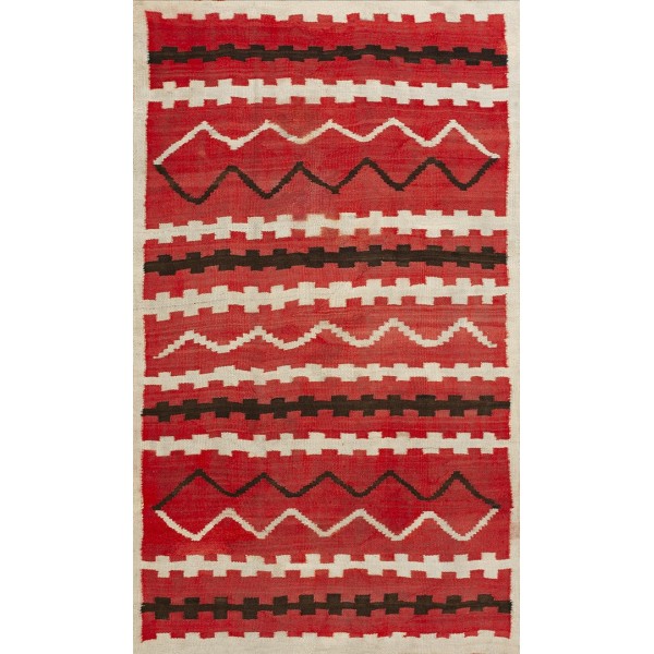 19th Century Transitional Period Navajo Carpet