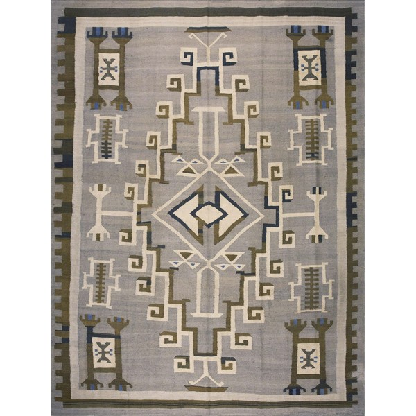 Early 20th Century American Navajo Carpet 