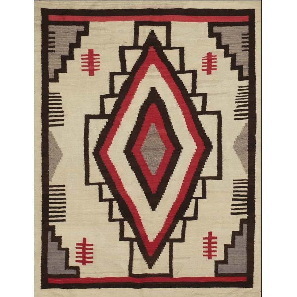 Early 20th Century American Navajo Carpet