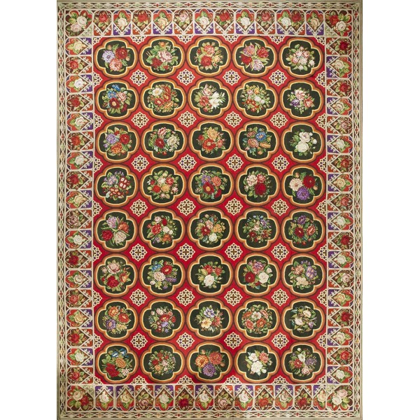19th Century English Needlepoint Carpet