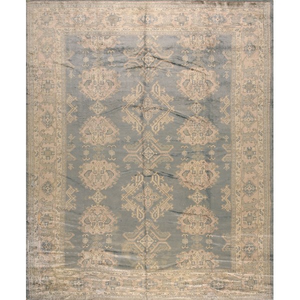 Early 20th Century Turkish Oushak Carpet