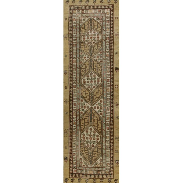 Late 19th Century Persian Serab Runner Carpet 
