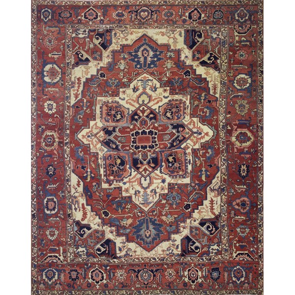 19th Century N.W. Persian Serapi Carpet