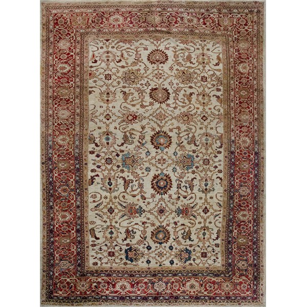19th Century Persian Ziegler Sultanabad Carpet