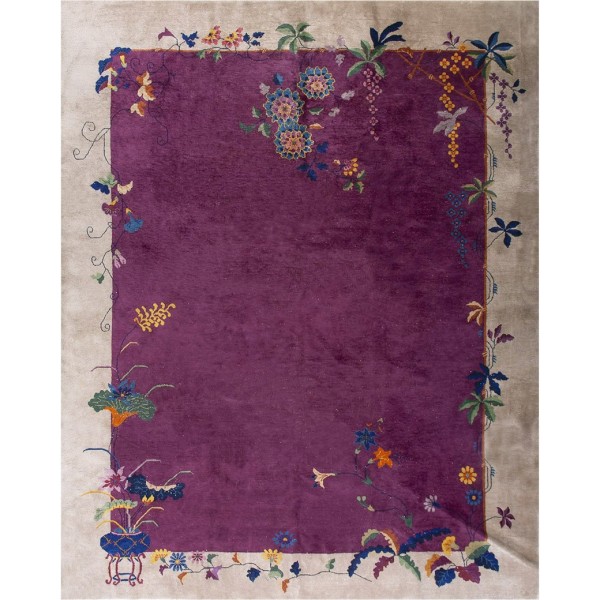 1920s Chinese Art Deco Carpet