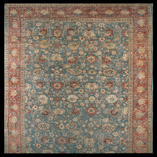 19th Century Persian Ziegler Sultanabad Carpet