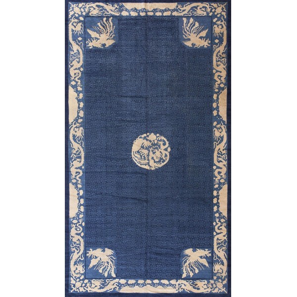 19th Century Chinese Peking Carpet