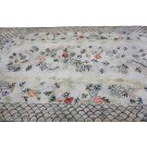 Early 20th Century American Hooked Rug Gallery Carpet 