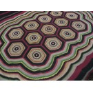 1930s American Crochet Rug 