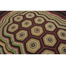 1930s American Crochet Rug 