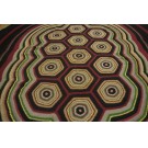 1930s American Crochet Rug 