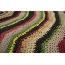 1930s American Crochet Rug 