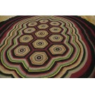 1930s American Crochet Rug 