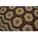 1930s American Crochet Rug 