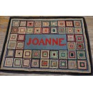 American Hooked Rug #17474