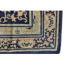 Mid-19th Century W. Chinese Ningxia Carpet