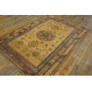 Early 19th Century Central Asian Chinese Khotan Carpet