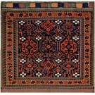 Late 19th Century N.E. Persian Bag-Face Carpet