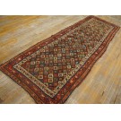 Late 19th Century W. Persian Kurdish Carpet