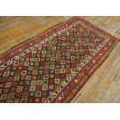 Late 19th Century W. Persian Kurdish Carpet