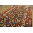 Late 19th Century W. Persian Kurdish Carpet