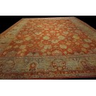 19th Century Turkish Oushak Carpet