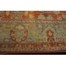 19th Century Turkish Oushak Carpet