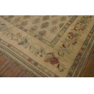 Late 19th Century Turkish Oushak Ghiordes Carpet