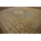 Late 19th Century Turkish Oushak Ghiordes Carpet