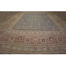 19th Century N.E. Persian Khorassan Moud Carpet