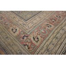 19th Century N.E. Persian Khorassan Moud Carpet