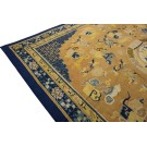Mid-18th Century W. Chinese Ningxia Carpet