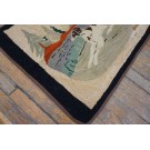 American Hooked Rug #18374