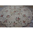 Early 20th Century Round American Hooked Rug