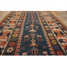 19th Century Caucasian Kazak Tree of Life Carpet