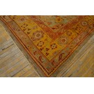 Late 19th Century Turkish Oushak Carpet