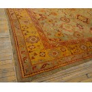 Late 19th Century Turkish Oushak Carpet