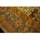 Early 20 Century Turkish Oushak Carpet 