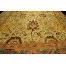 Early 20 Century Turkish Oushak Carpet 