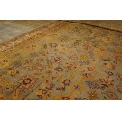 Late 19th Century Turkish Oushak Carpet 