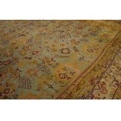 Late 19th Century Turkish Oushak Carpet 