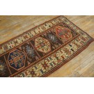 19th Century W. Persian Kurdish Carpet 